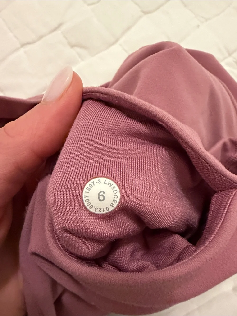 lululemon athletica High-Rise pocket Leggings in Mauve